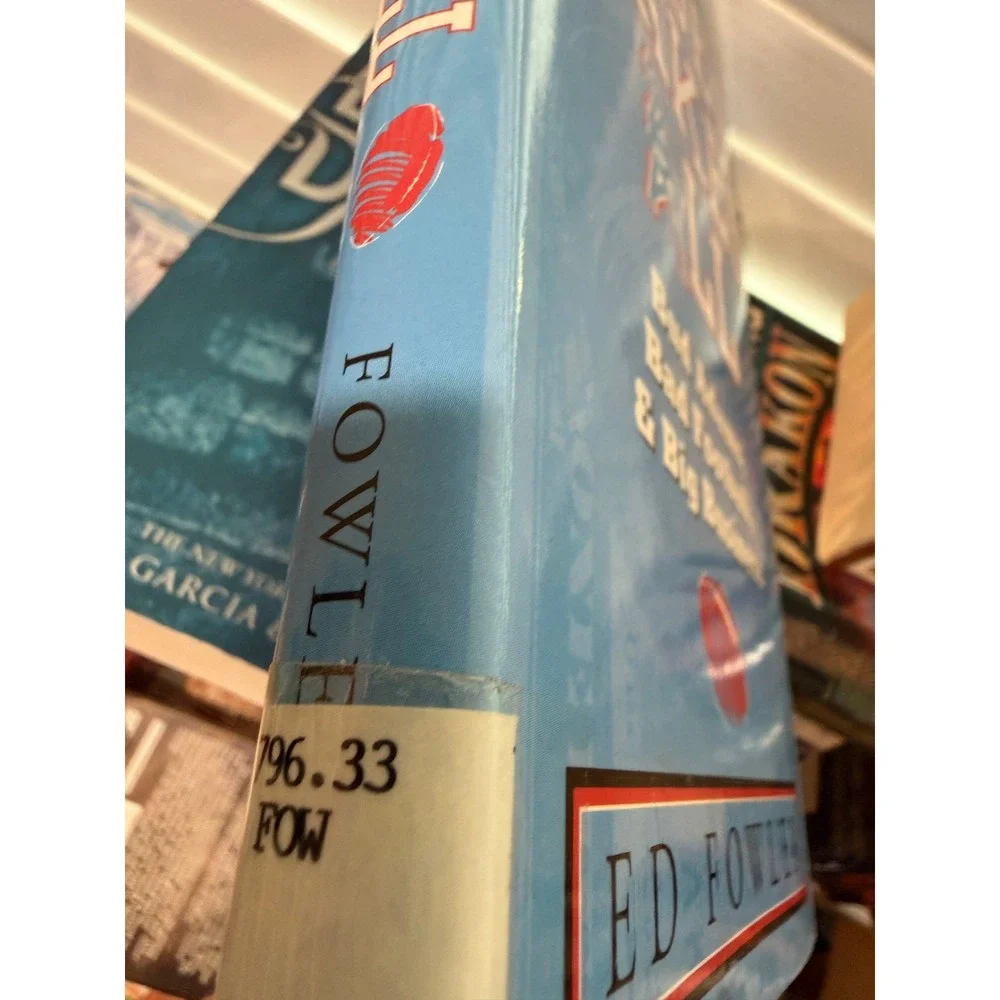 Loser Takes All Ed Fowler Signed Hardcover Bud Adams Houston Oilers Football